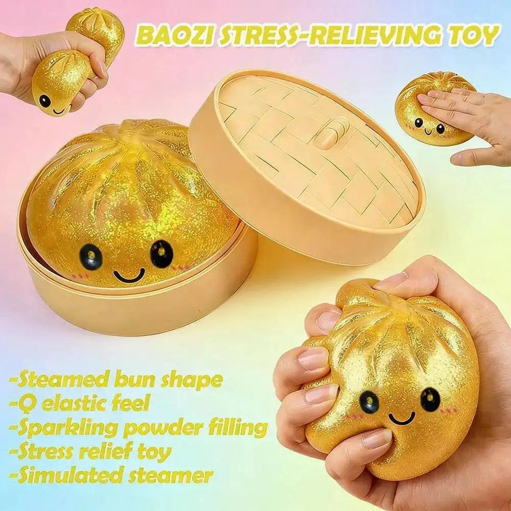  Glitter Dumpling Stress Balls 10 Color Pack Relaxation -  ToylandEU™