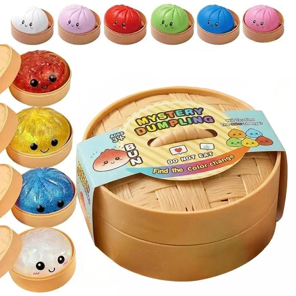  Glitter Dumpling Stress Balls 10 Color Pack Relaxation -  ToylandEU™