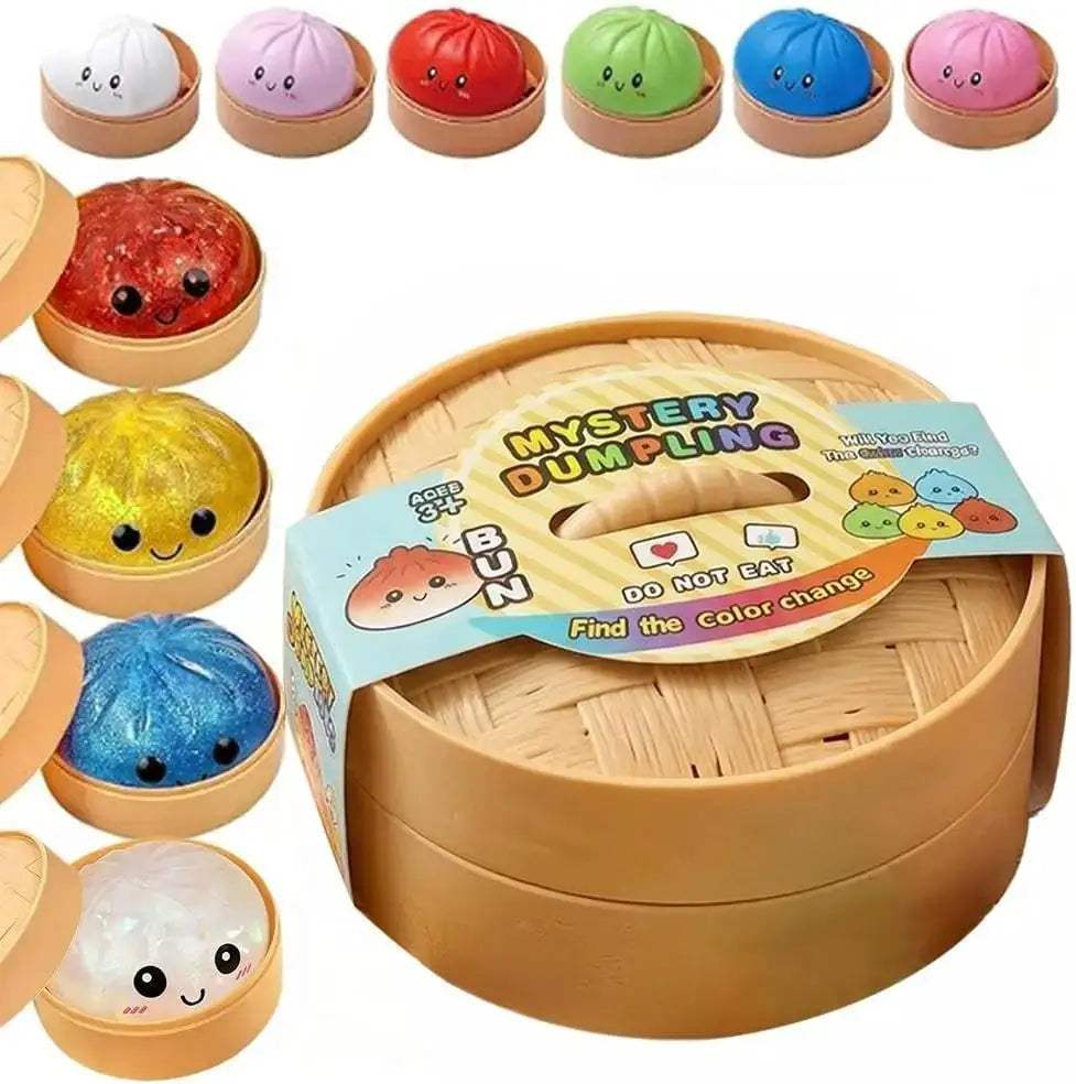  Glitter Dumpling Stress Balls 10 Color Pack Relaxation -  ToylandEU™