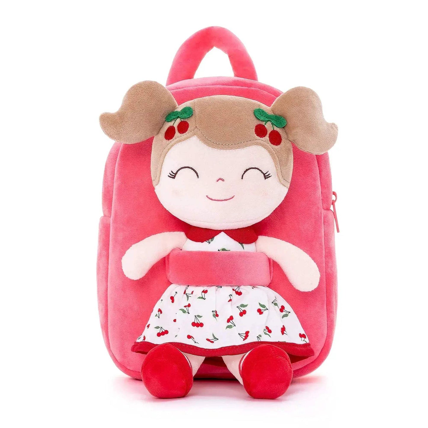 Gloveleya Plush Backpack for Baby Girls and Toddlers with Stuffed Doll Design - ToylandEU