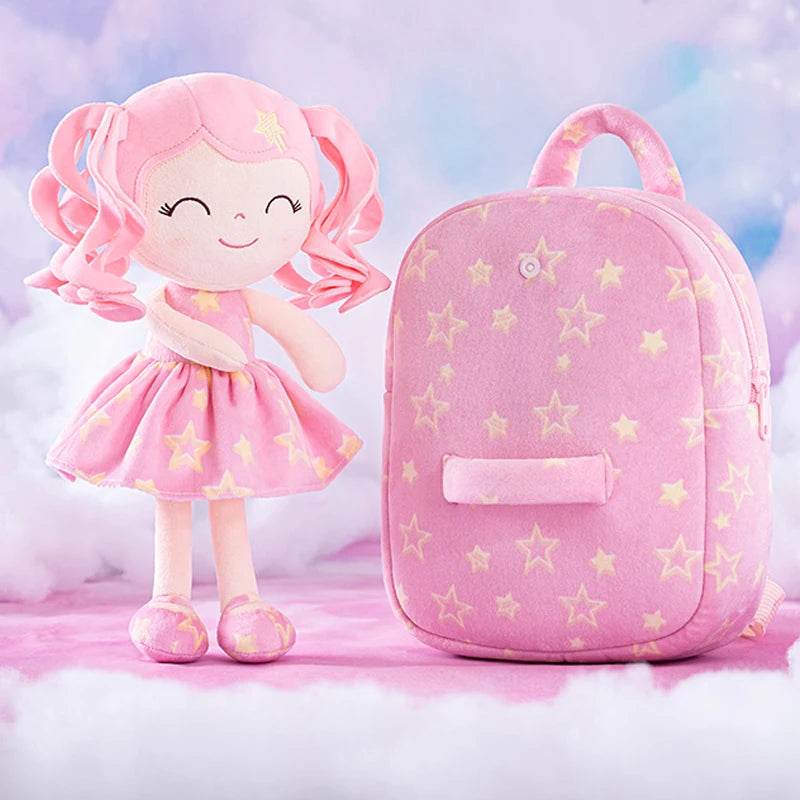 Gloveleya Plush Star Series Backpack Dolls with Curly Hair - 2023 Edition - ToylandEU