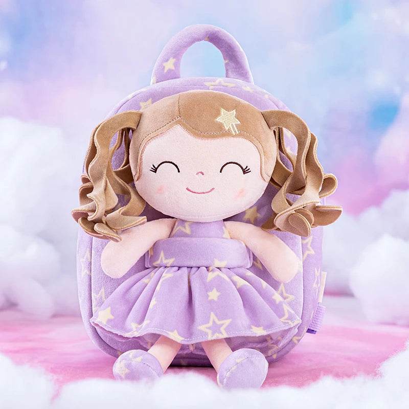 Gloveleya Plush Star Series Backpack Dolls with Curly Hair - 2023 Edition - ToylandEU