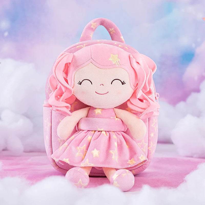 Gloveleya Plush Star Series Backpack Dolls with Curly Hair - 2023 Edition - ToylandEU