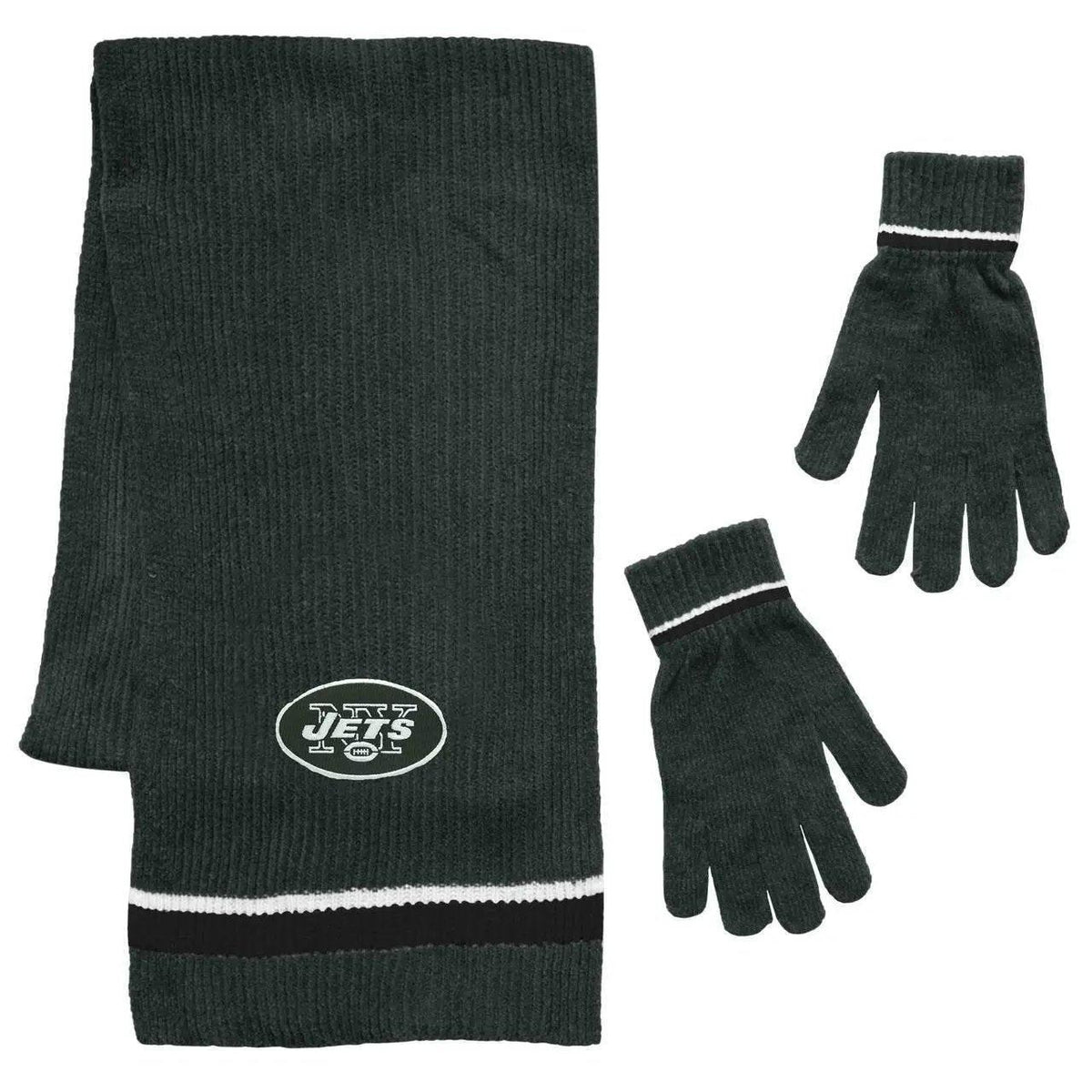  New York Jets Chenille Scarf and Glove Set Little Earth -  ToylandEU™