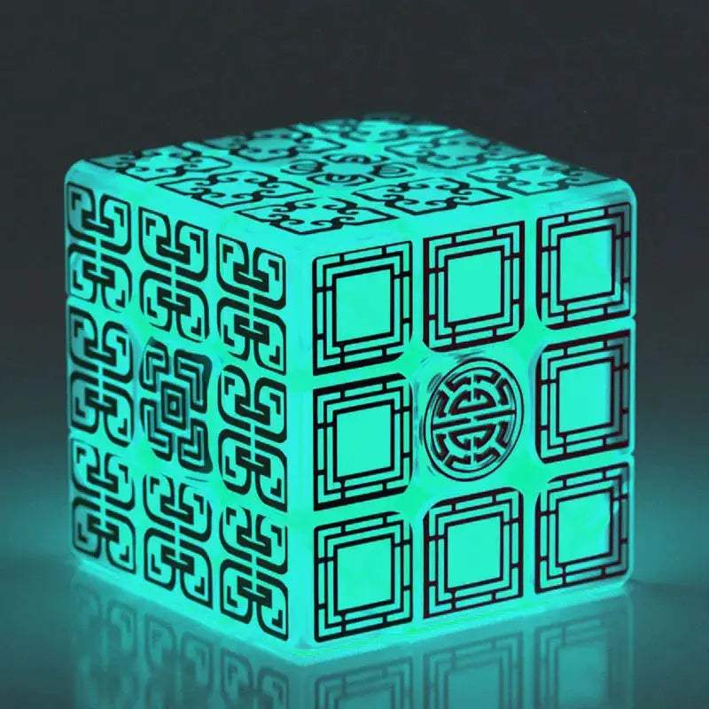  Glow In The Dark 3x3 Puzzle Cube UV Illuminating Spectra -  ToylandEU™