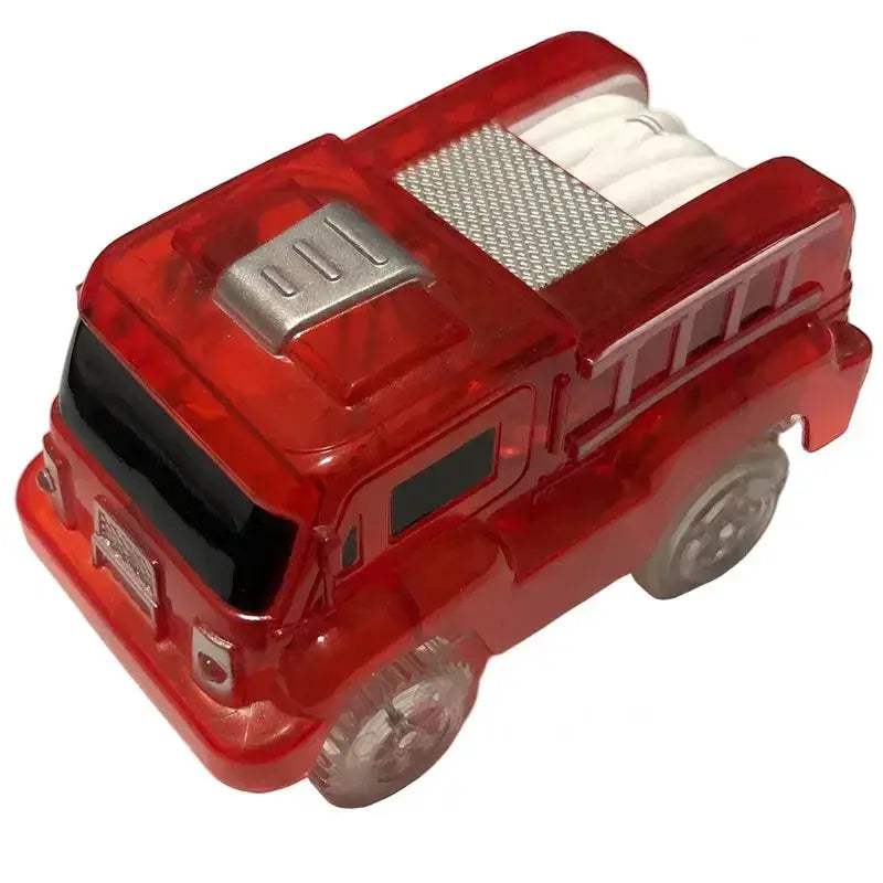 Glow In The Dark Electric Track Car Set For Children - ToylandEU