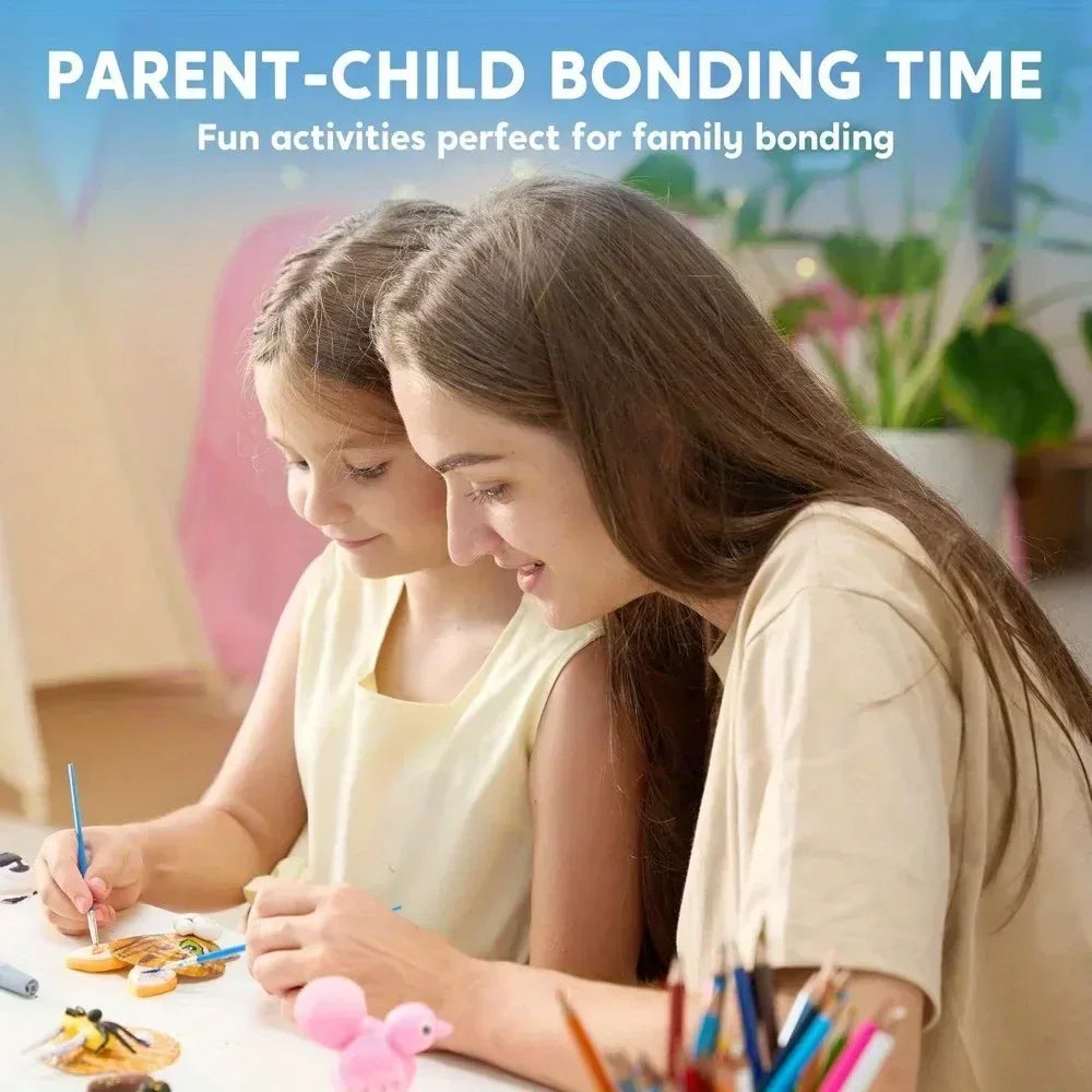 Glow In The Dark Seashells Painting Kit For Kids Ages6Plus - ToylandEU