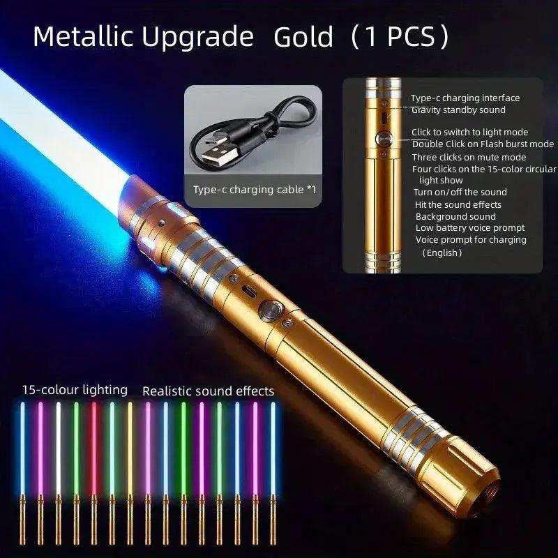  Glow Light Saber Two In One Gravity Sensing Sword -  ToylandEU™