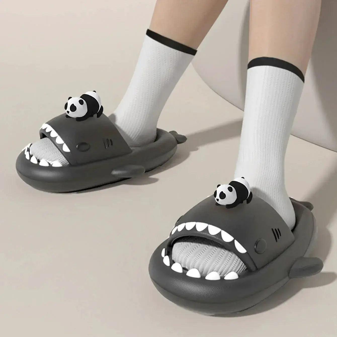  Glow Slippers 4cm Thick Sole Indoor Slides For All -  ToylandEU™