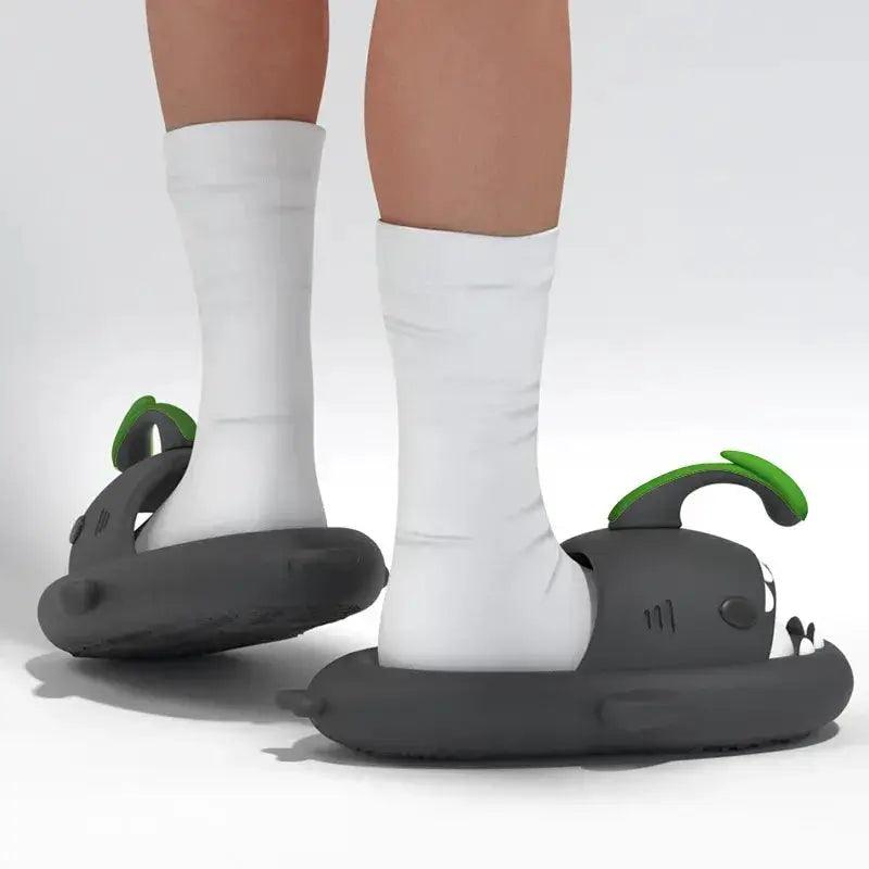  Glow Slippers 4cm Thick Sole Indoor Slides For All -  ToylandEU™