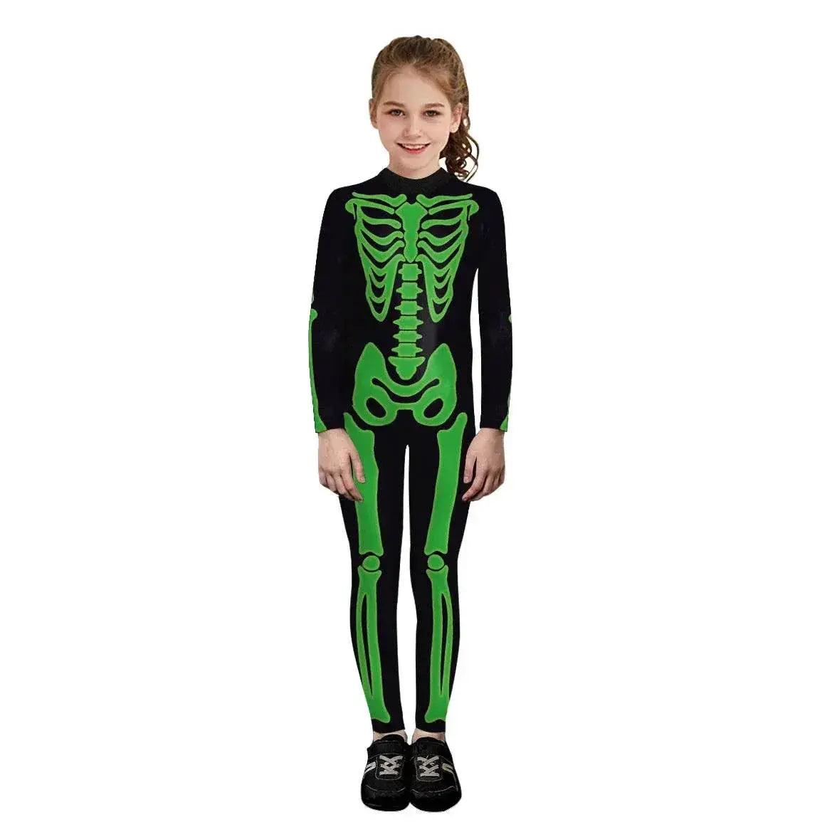  Glow-in-the-Dark Skeleton Costume for Kids - Spooky Fun Costume! -  ToylandEU™