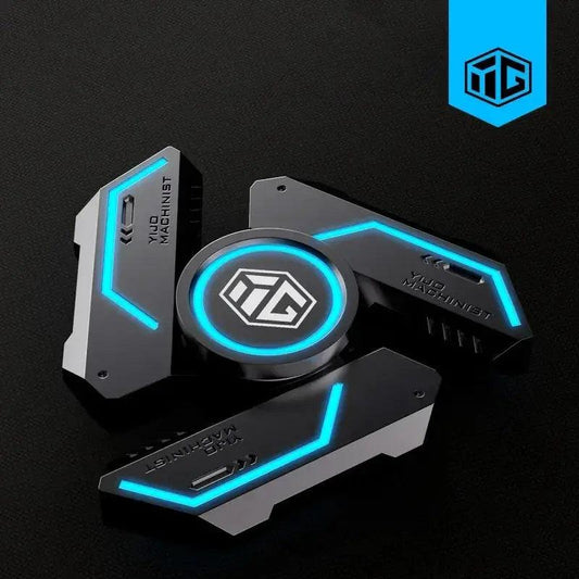  Glowing Fidget Spinner Alloy Silent Bearing Toyland EU -  ToylandEU™