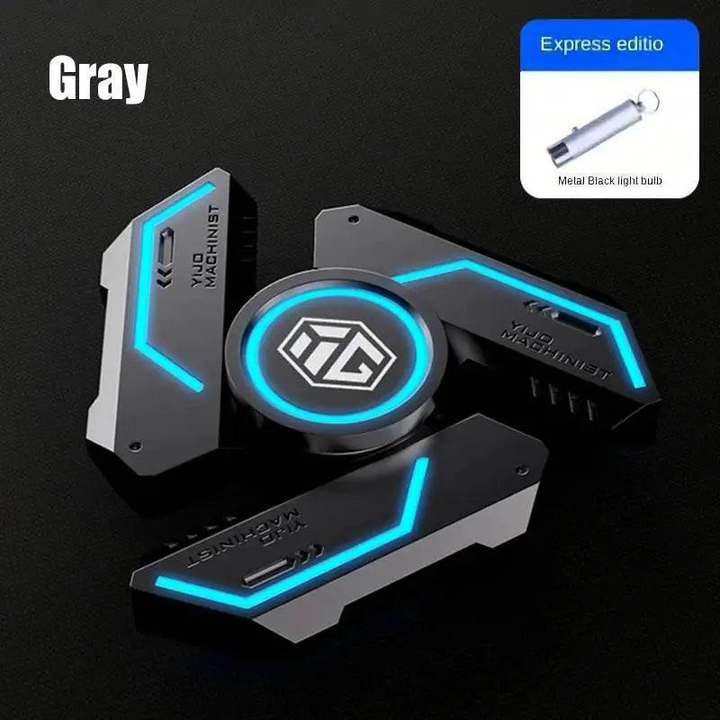  Glowing Fidget Spinner Alloy Silent Bearing Toyland EU -  ToylandEU™