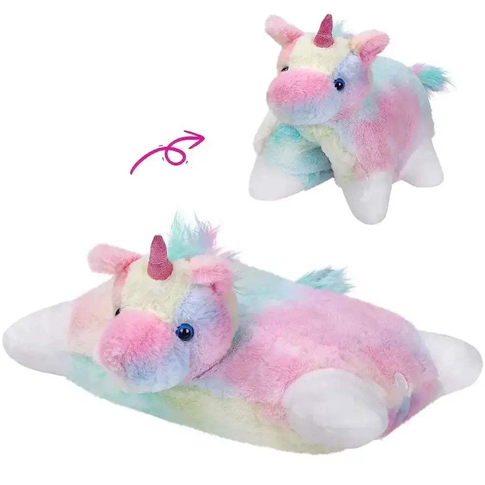 Glowing LED Kitty Plush Pillow For Kids With Soothing Lullabies - ToylandEU