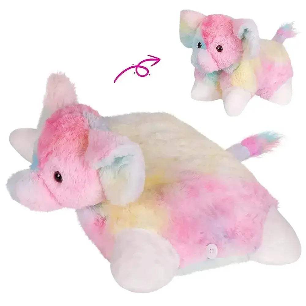 Glowing LED Kitty Plush Pillow For Kids With Soothing Lullabies - ToylandEU