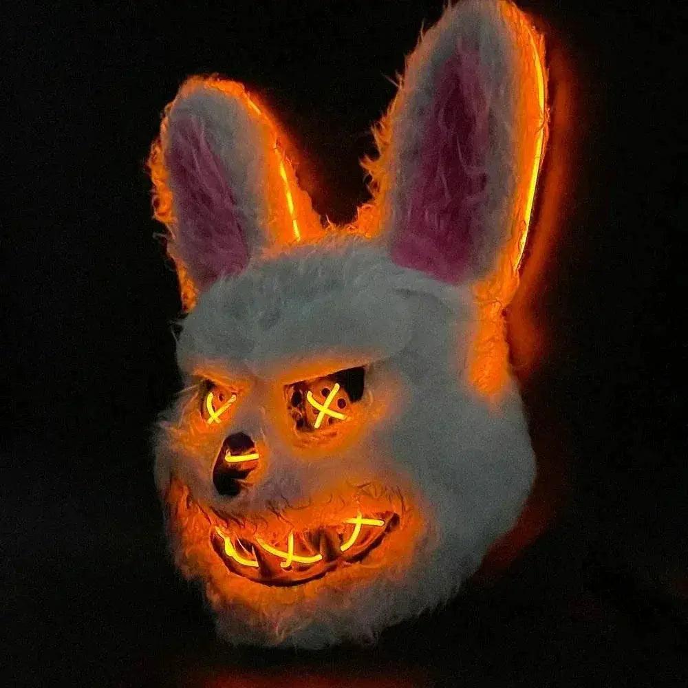  Glowing LED Light Up Face Mask 32x24cm Toyland EU -  ToylandEU™