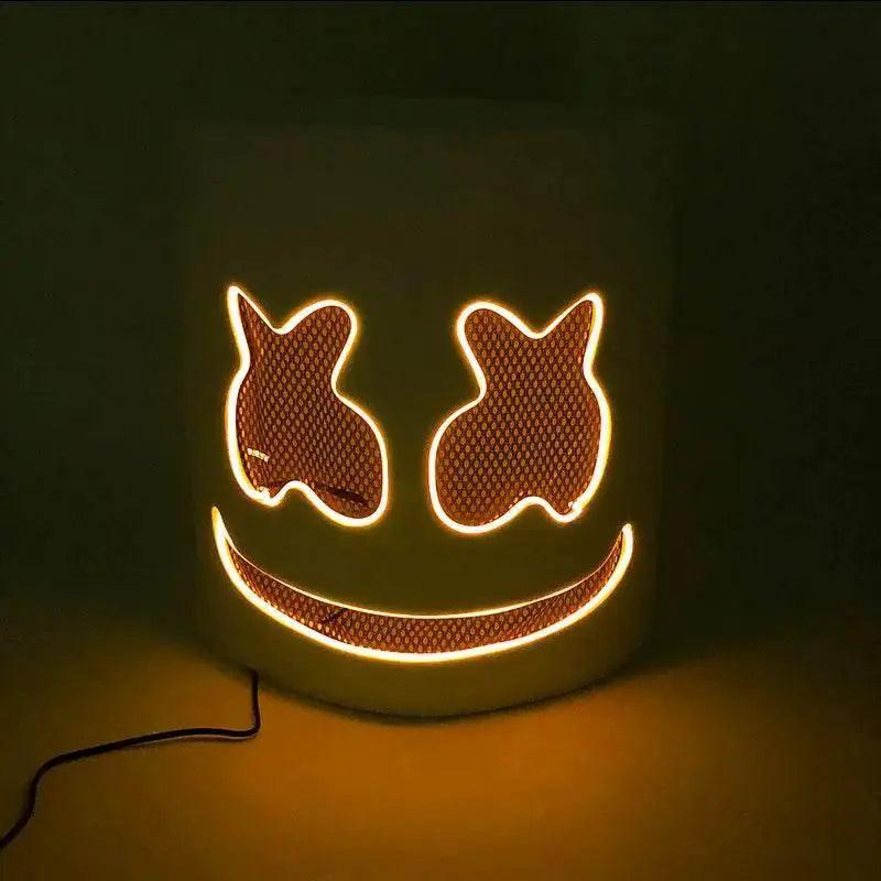  Glowing LED Neon Full Face Mask 3 Modes Toyland EU -  ToylandEU™