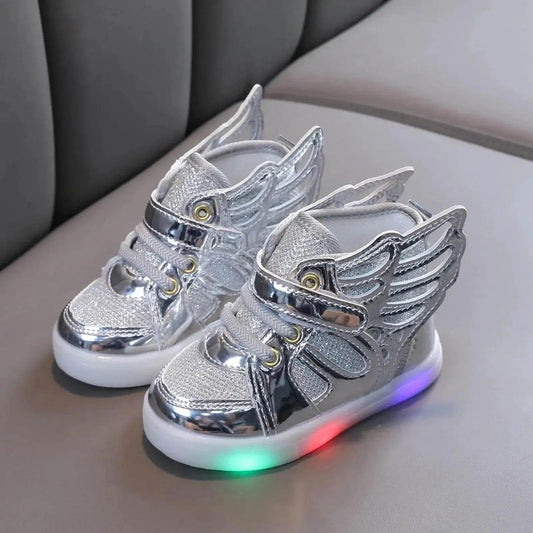  Glowing LED Sports Sneakers for Kids - Stylish Korean-Inspired Design for Boys and Girls -  ToylandEU™