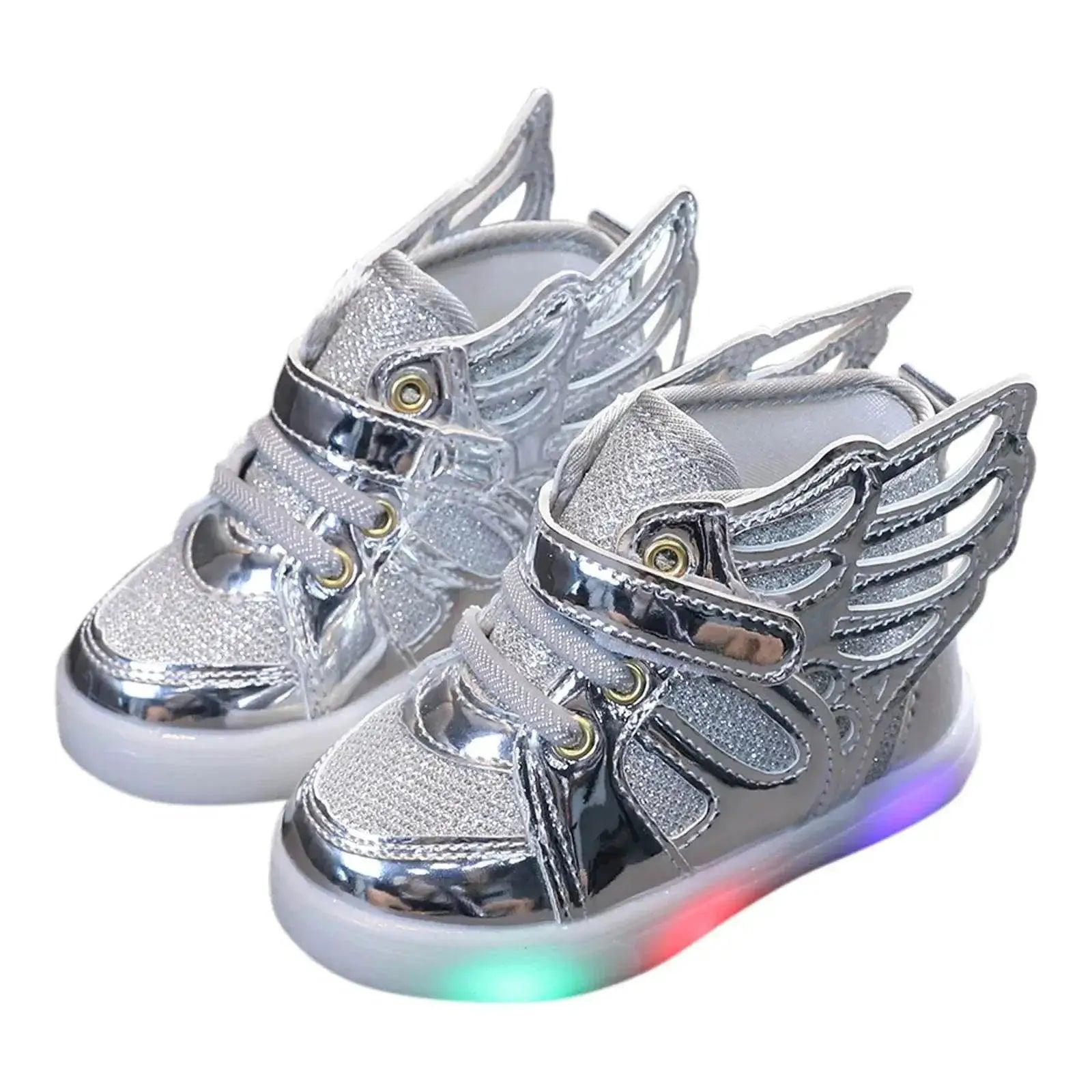  Glowing LED Sports Sneakers for Kids - Stylish Korean-Inspired Design for Boys and Girls -  ToylandEU™