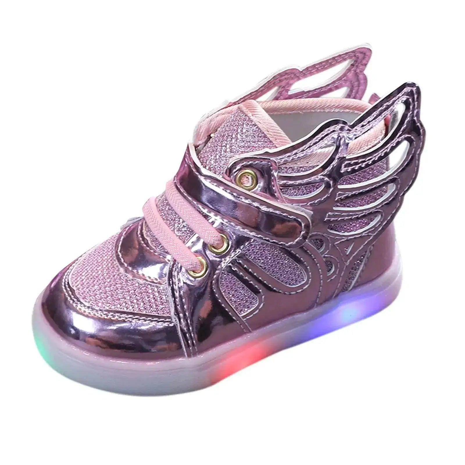  Glowing LED Sports Sneakers for Kids - Stylish Korean-Inspired Design for Boys and Girls -  ToylandEU™