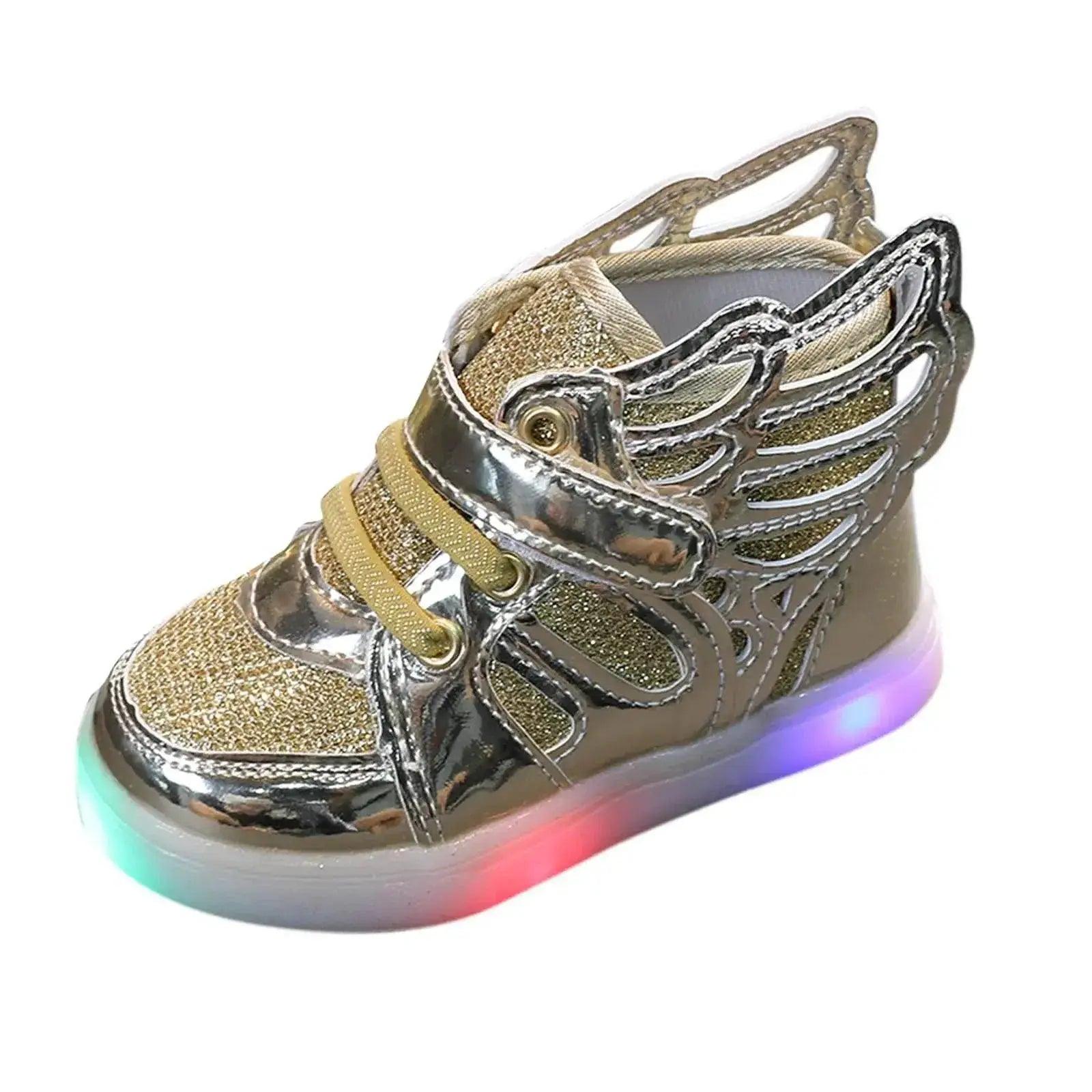  Glowing LED Sports Sneakers for Kids - Stylish Korean-Inspired Design for Boys and Girls -  ToylandEU™