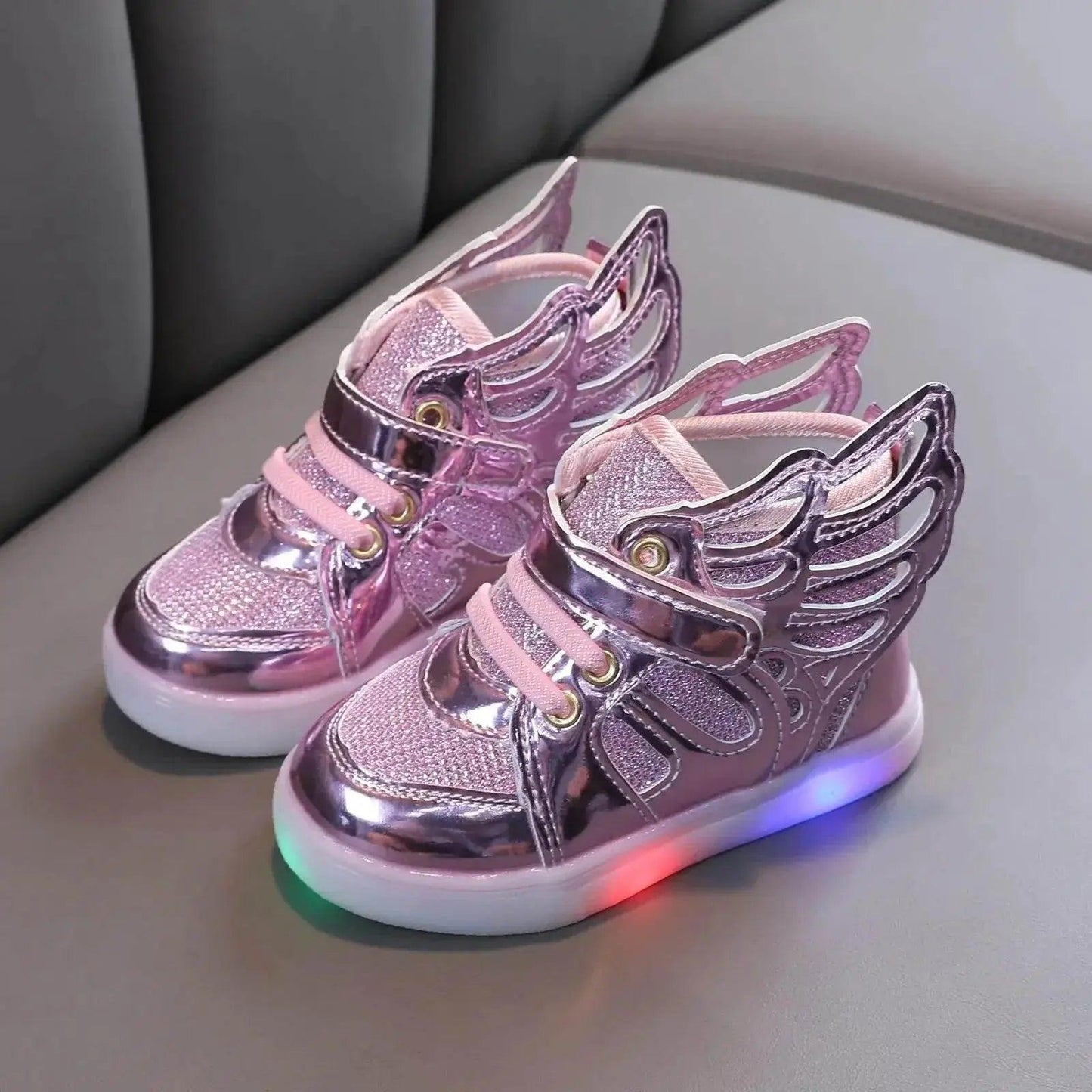  Glowing LED Sports Sneakers for Kids - Stylish Korean-Inspired Design for Boys and Girls -  ToylandEU™
