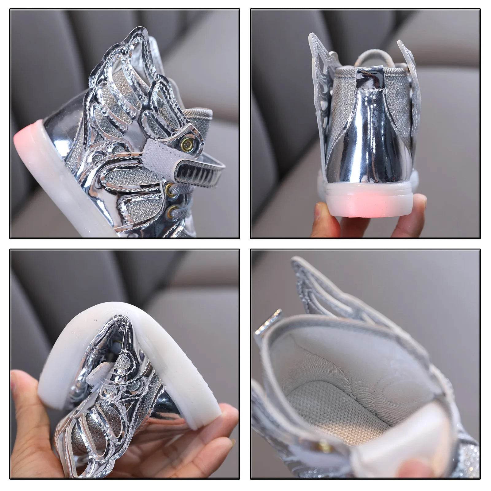 Glowing LED Sports Sneakers for Kids - Stylish Korean-Inspired Design for Boys and Girls - ToylandEU