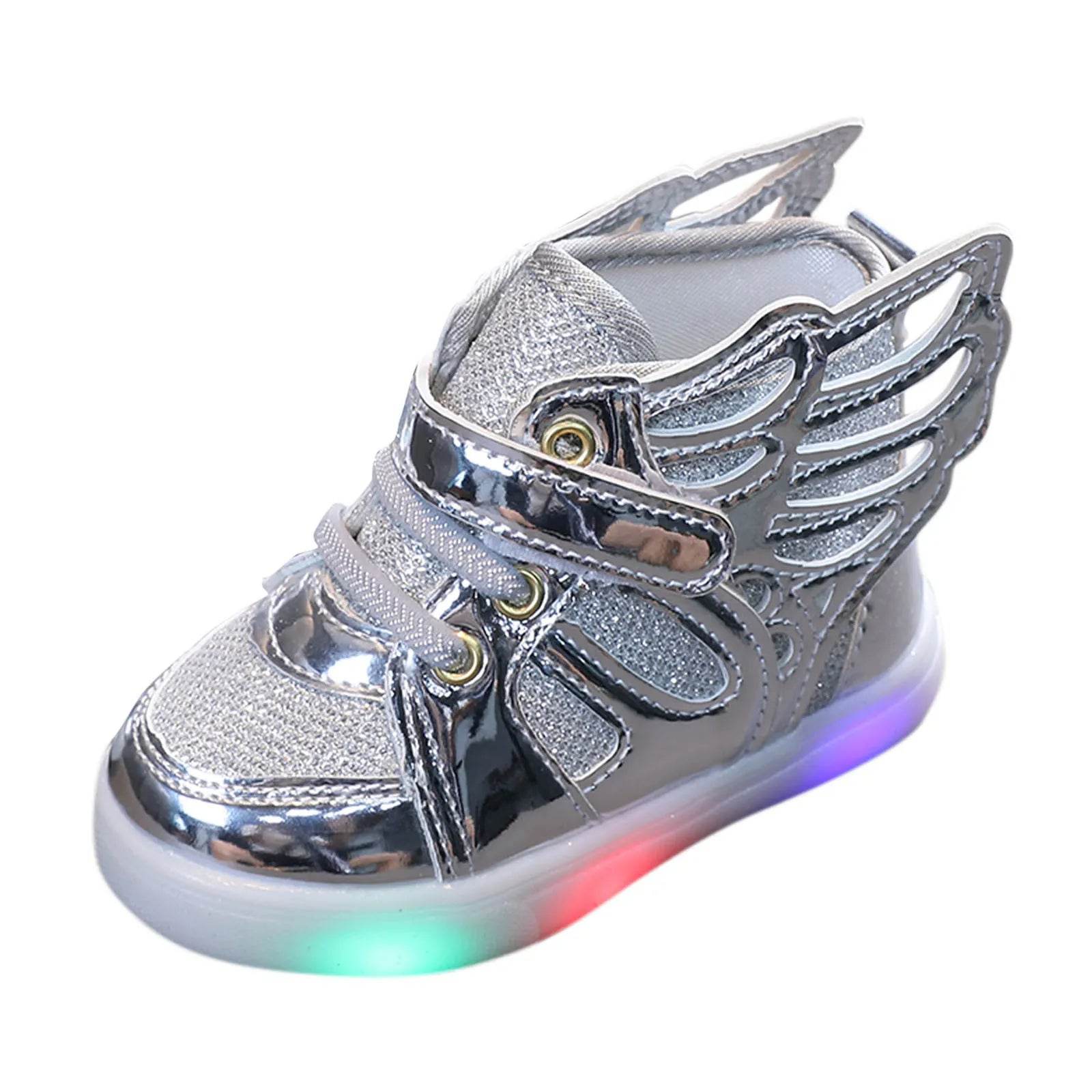 Glowing LED Sports Sneakers for Kids - Stylish Korean-Inspired Design for Boys and Girls - ToylandEU