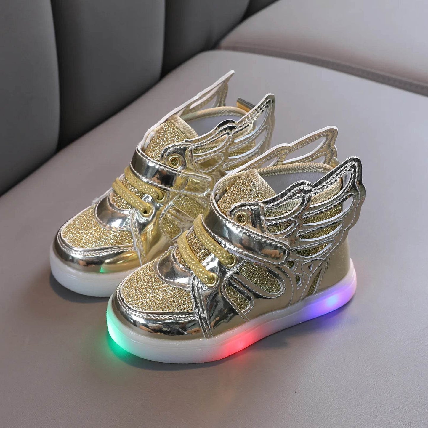 Glowing LED Sports Sneakers for Kids - Stylish Korean-Inspired Design for Boys and Girls - ToylandEU