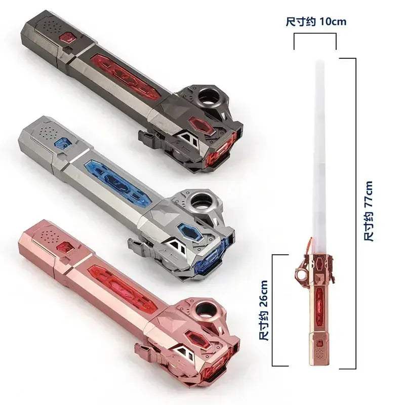 Glowing Laser Sword Toy Telescopic 2-in-1 Lightsaber - ToylandEU