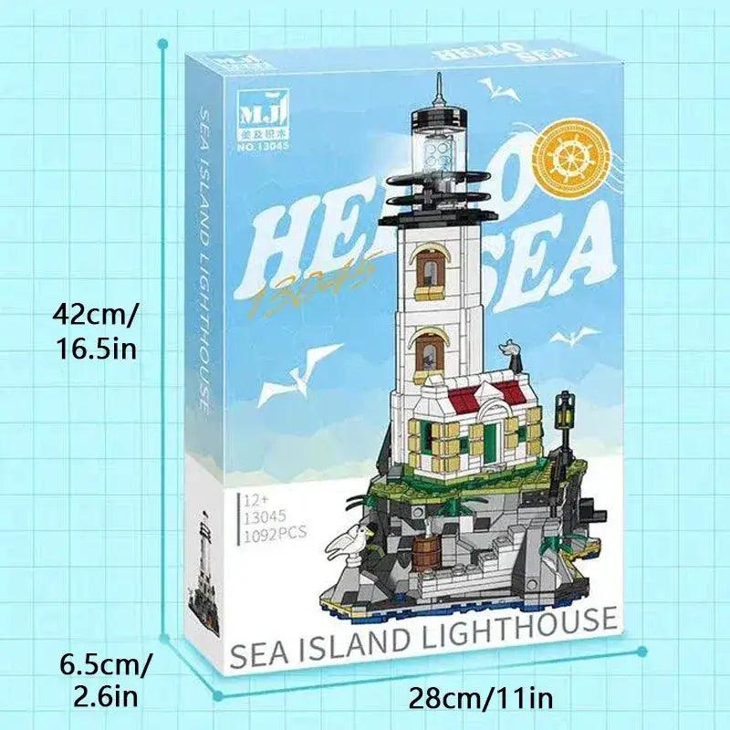  Glowing Lighthouse Building Blocks For Desk Decor 1092pcs -  ToylandEU™