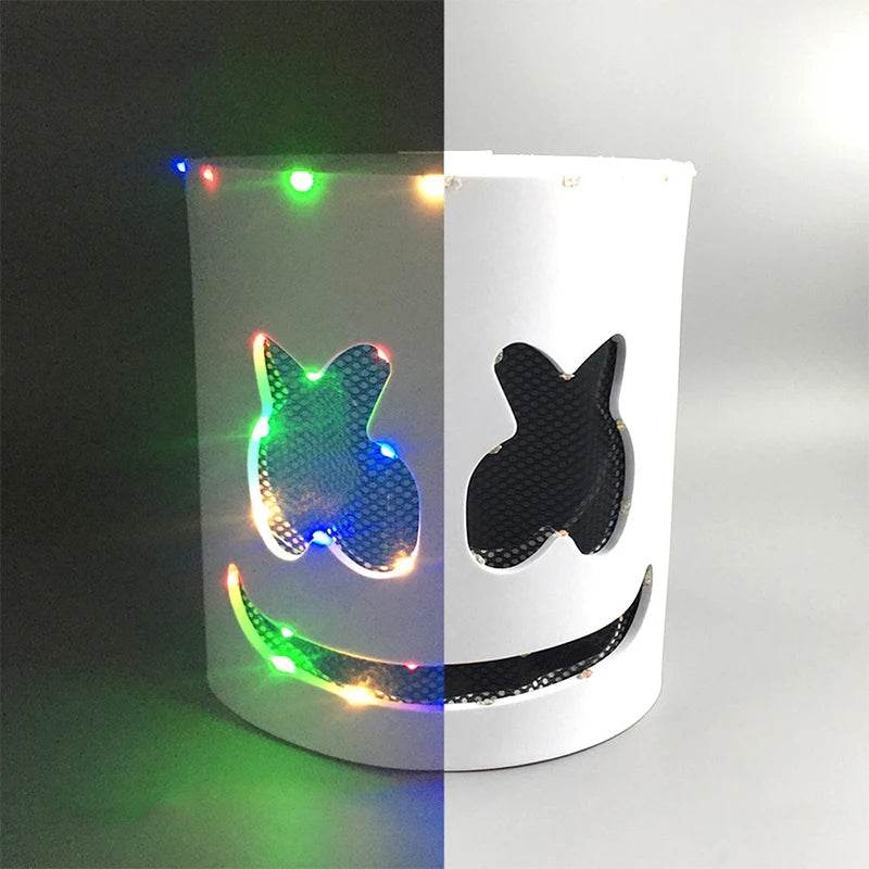 Glowing Mask Full Face Light Up For Halloween Enthusiasts - ToylandEU