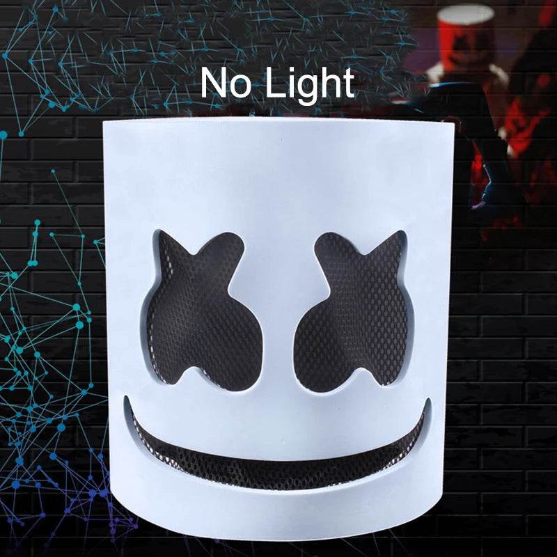 Glowing Mask Full Face Light Up For Halloween Enthusiasts - ToylandEU