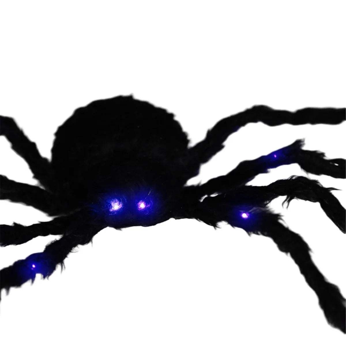 Glowing Plush Spider | 47 Inch Bendable | Toylandeu™