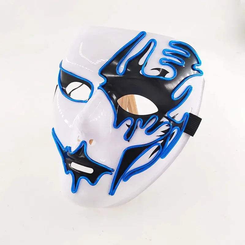  Glowing Rave Mask Melbourne Shuffle Luminous Cosplay -  ToylandEU™