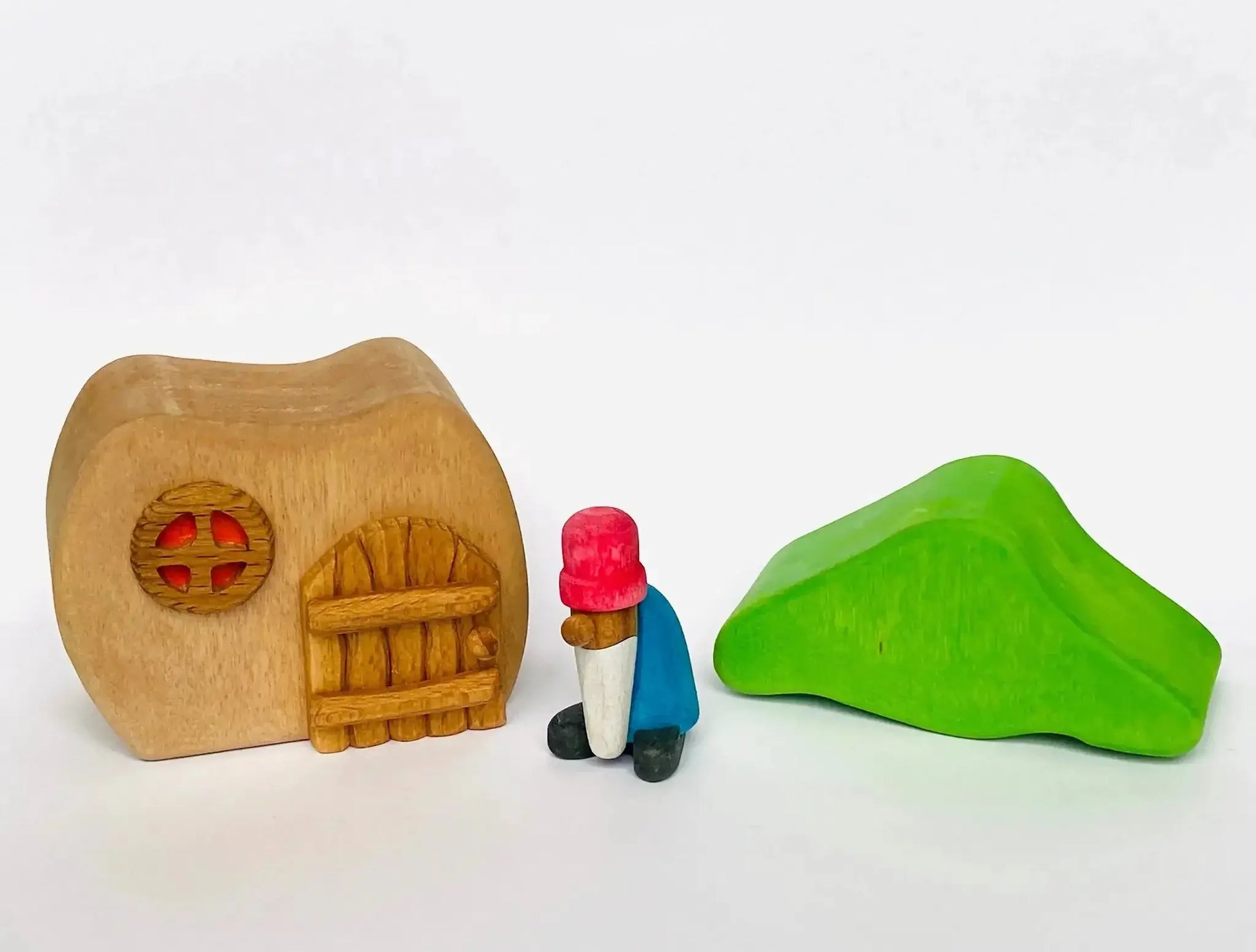 Gnome House Wooden Set for Imaginative Play and Learning - ToylandEU