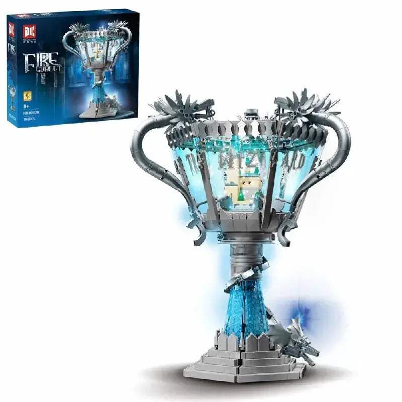 Goblet Of Fire Lego Compatible Building Blocks Triwizard Trophy Kit - ToylandEU