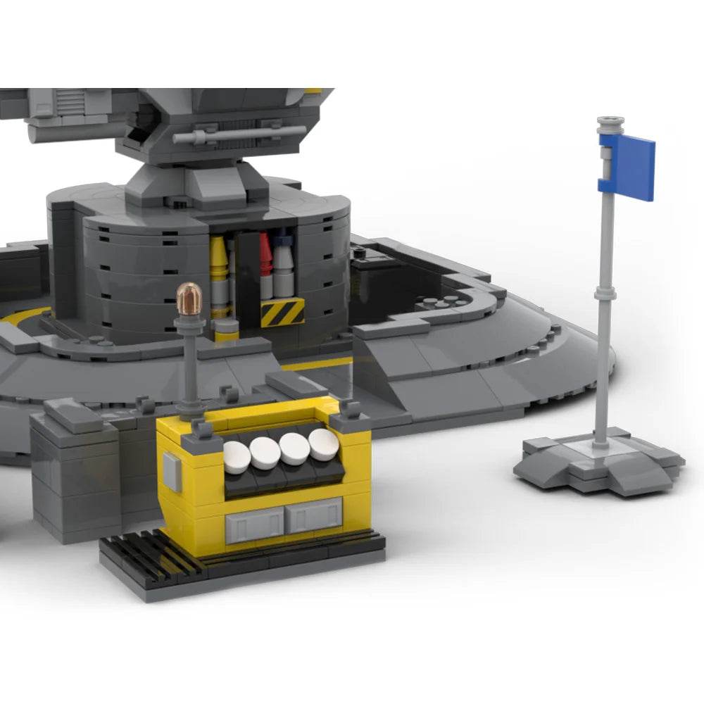 Gobricks MOC-182949 Helldivers 2 SEAF Artillery Blocks Building Bricks MOC - ToylandEU