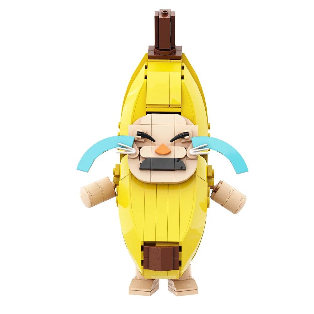 Gobricks MOC Banana Cat Bricks Cute Crying Game Building Bricks MOC - ToylandEU