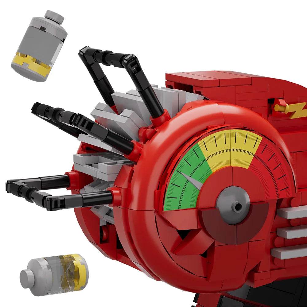 Gobricks MOC Call of Duty Ray Gun Building Blocks Model Shooting Game Red Laser Gun Weapon Bricks DIY Assembly Toys for Kids Gifts - ToylandEU