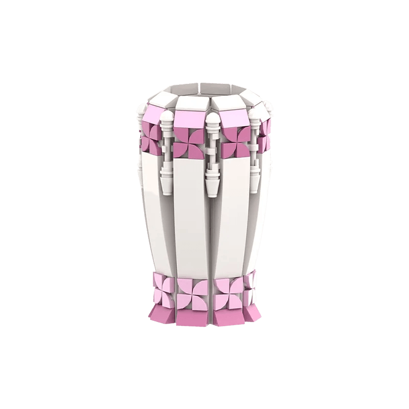 Gobricks MOC Color Vase of Sunflower Flower Vase Building Bricks MOC - ToylandEU