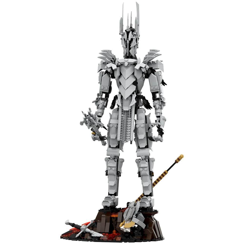 Gobricks MOC Movie Rings Figures Sauron Model Building Blocks Building Bricks MOC - ToylandEU