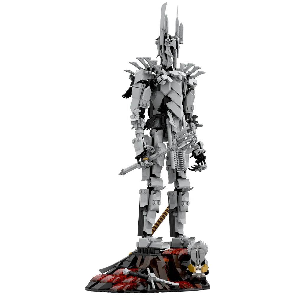 Gobricks MOC Movie Rings Figures Sauron Model Building Blocks Building Bricks MOC - ToylandEU