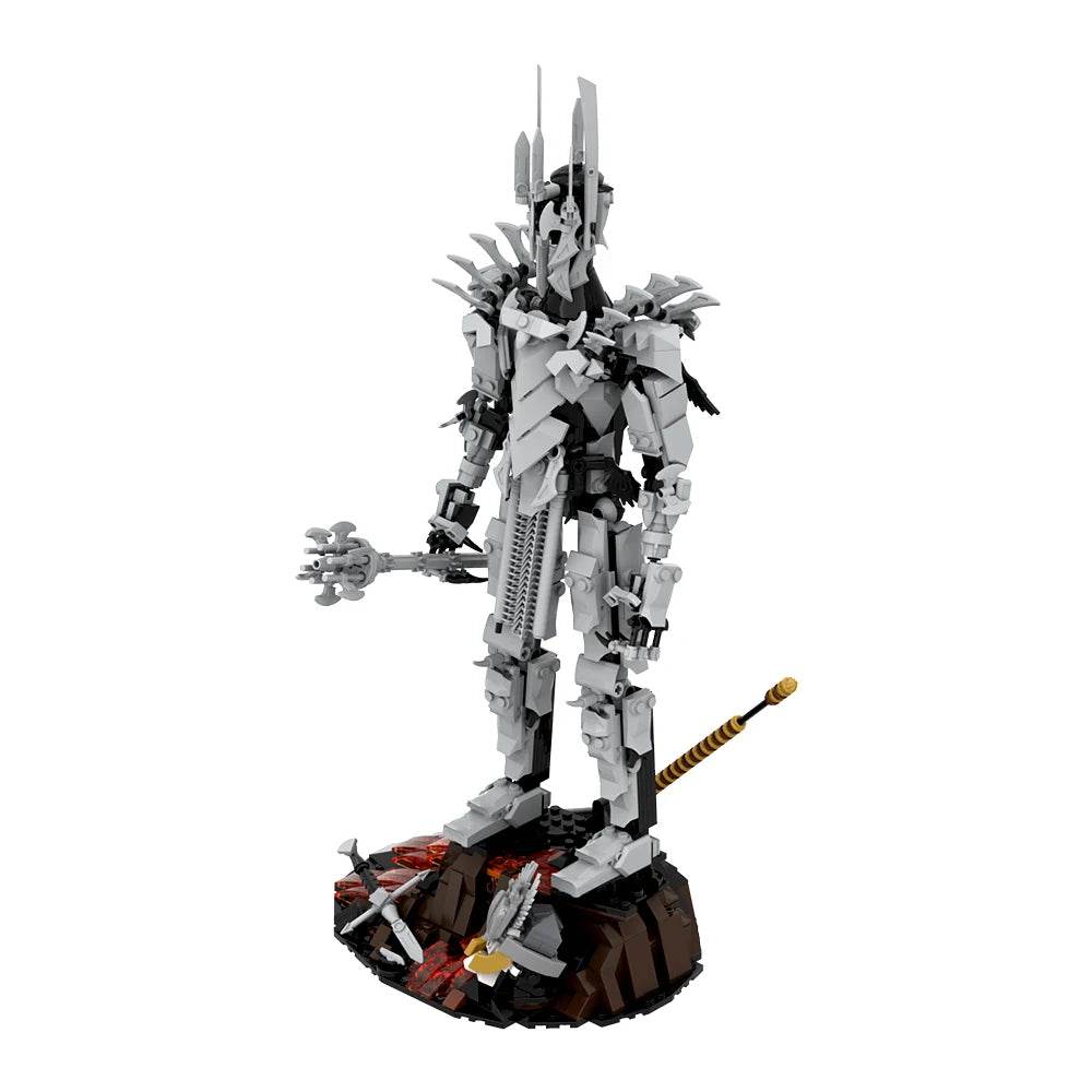 Gobricks MOC Movie Rings Figures Sauron Model Building Blocks Building Bricks MOC - ToylandEU