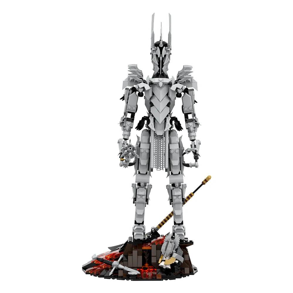 Gobricks MOC Movie Rings Figures Sauron Model Building Blocks Building Bricks MOC - ToylandEU