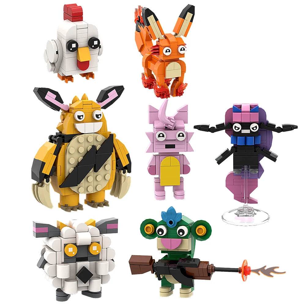 Gobricks MOC Palworld Game Figure Bricks Set Gift Toys Building Bricks MOC - ToylandEU