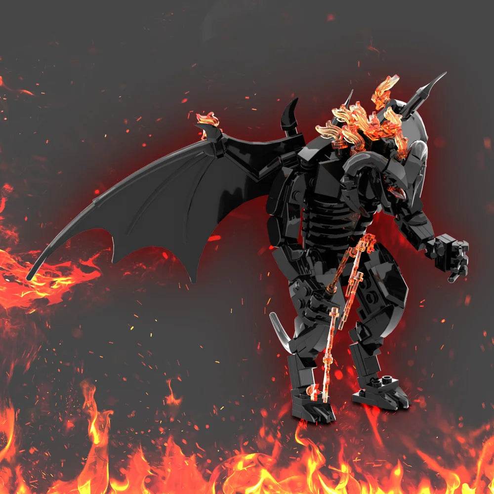 Gobricks MOC Rings Movie Figure Balrogs Building Block Set Building Bricks MOC - ToylandEU