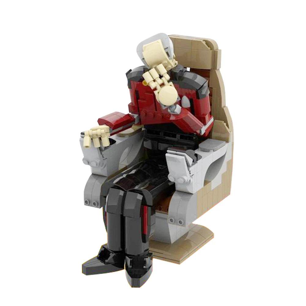 Gobricks MOC Space Wars Picard Facepalm Captain Minifigures Set Building Bricks MOC - ToylandEU
