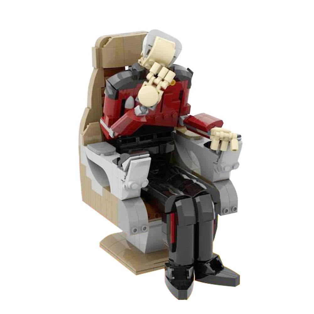 Gobricks MOC Space Wars Picard Facepalm Captain Minifigures Set Building Bricks MOC - ToylandEU