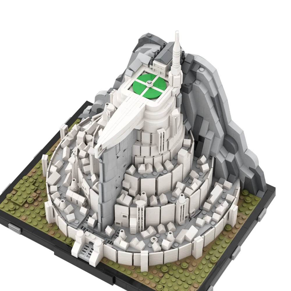 Gobricks Moc Minas Tirith Building Blocks Model Set Gift - ToylandEU